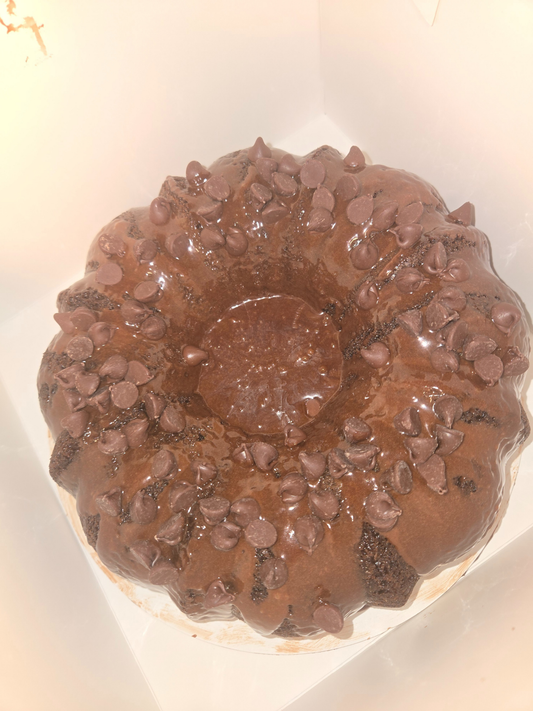 Triple Chocolate Fudge Bundt Cake